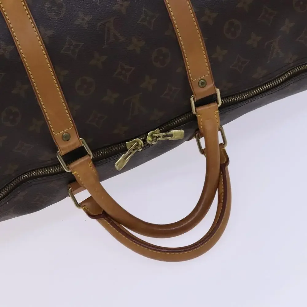 LOUIS VUITTON Monogram Keepall Bandouliere 60 Boston Bag M41412